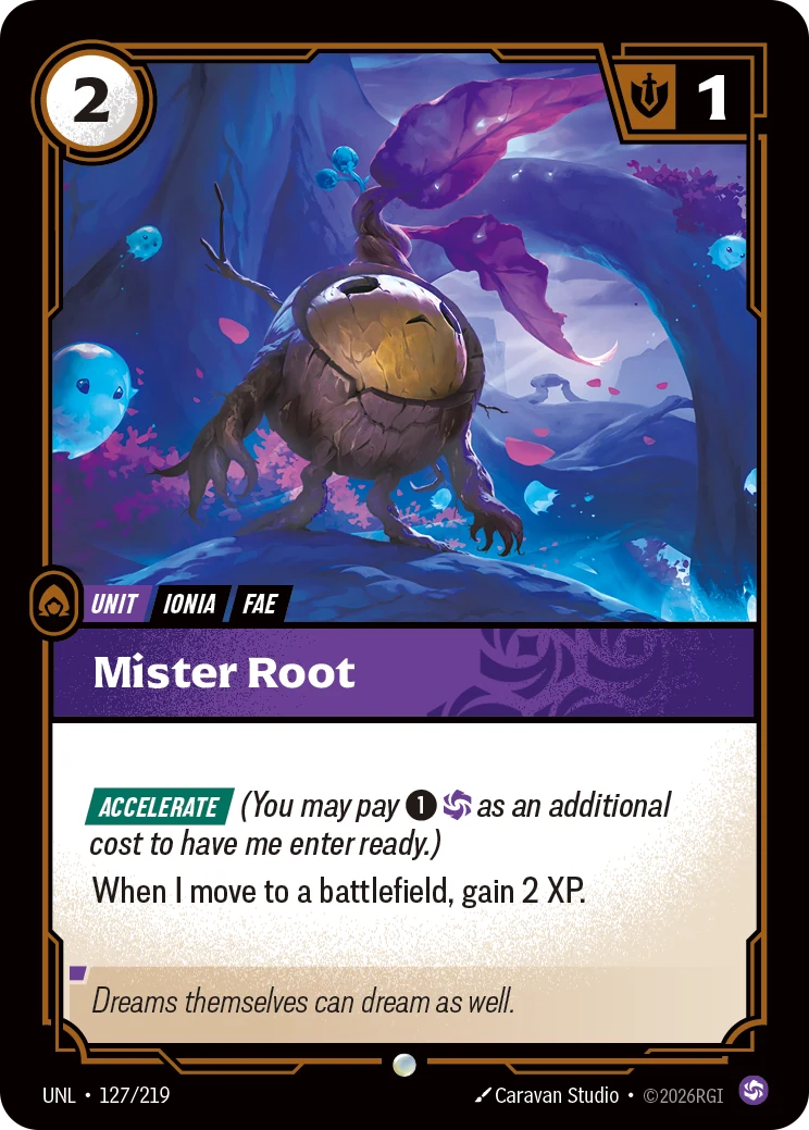 Mister Root (Riftbound Organized Play Promotional Cards #127)