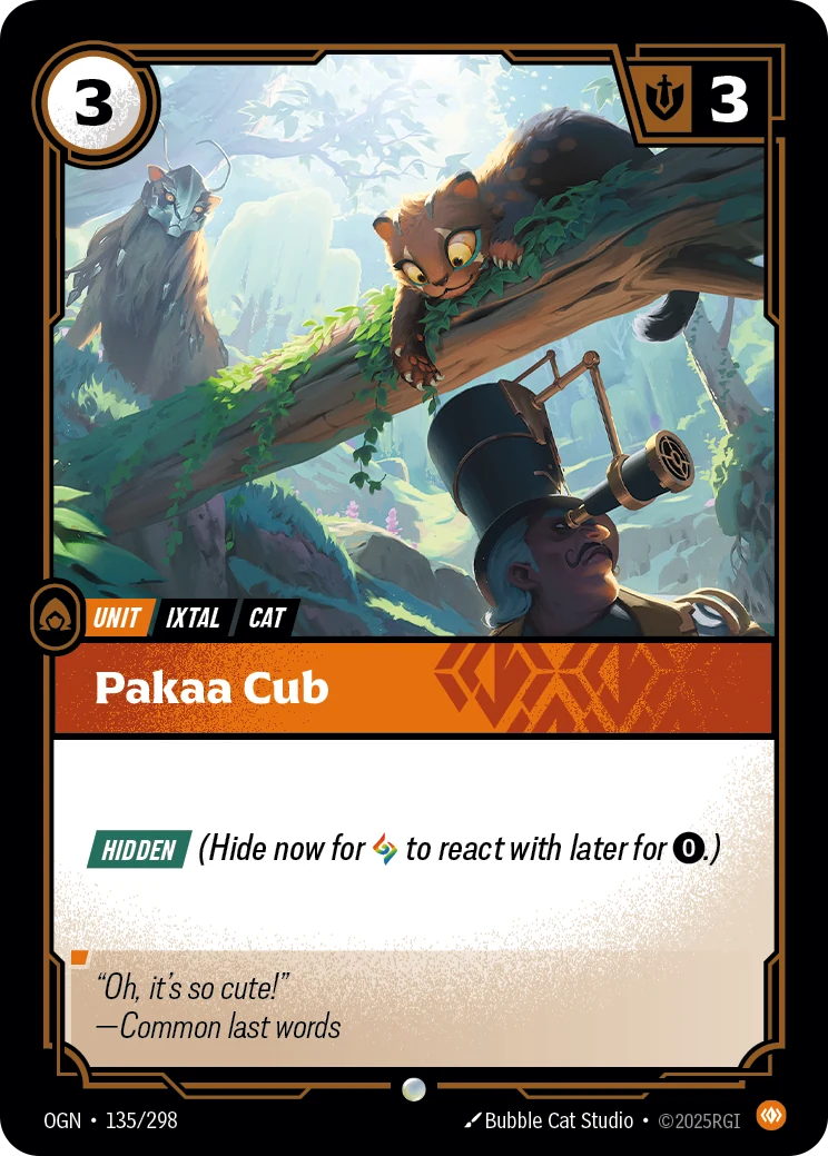 Pakaa Cub (Riftbound Organized Play Promotional Cards #135)