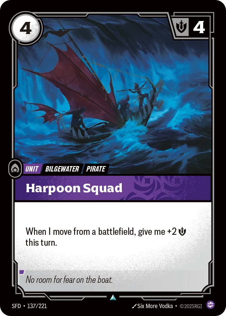 Harpoon Squad (Riftbound Organized Play Promotional Cards #137)