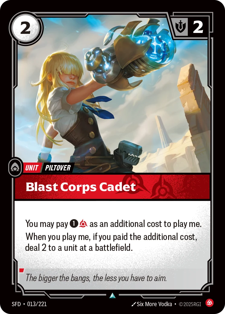 Blast Corps Cadet (Spiritforged #13)