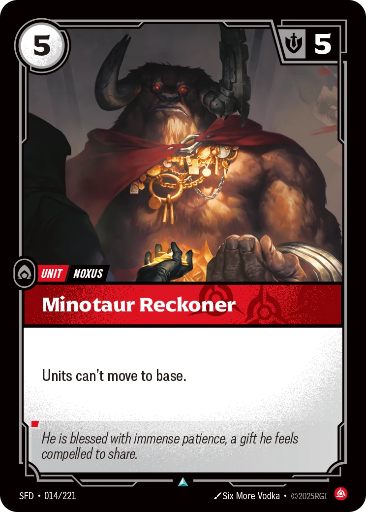 Minotaur Reckoner (Spiritforged #14)