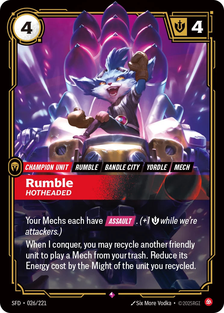 Rumble - Hotheaded (Spiritforged #26)