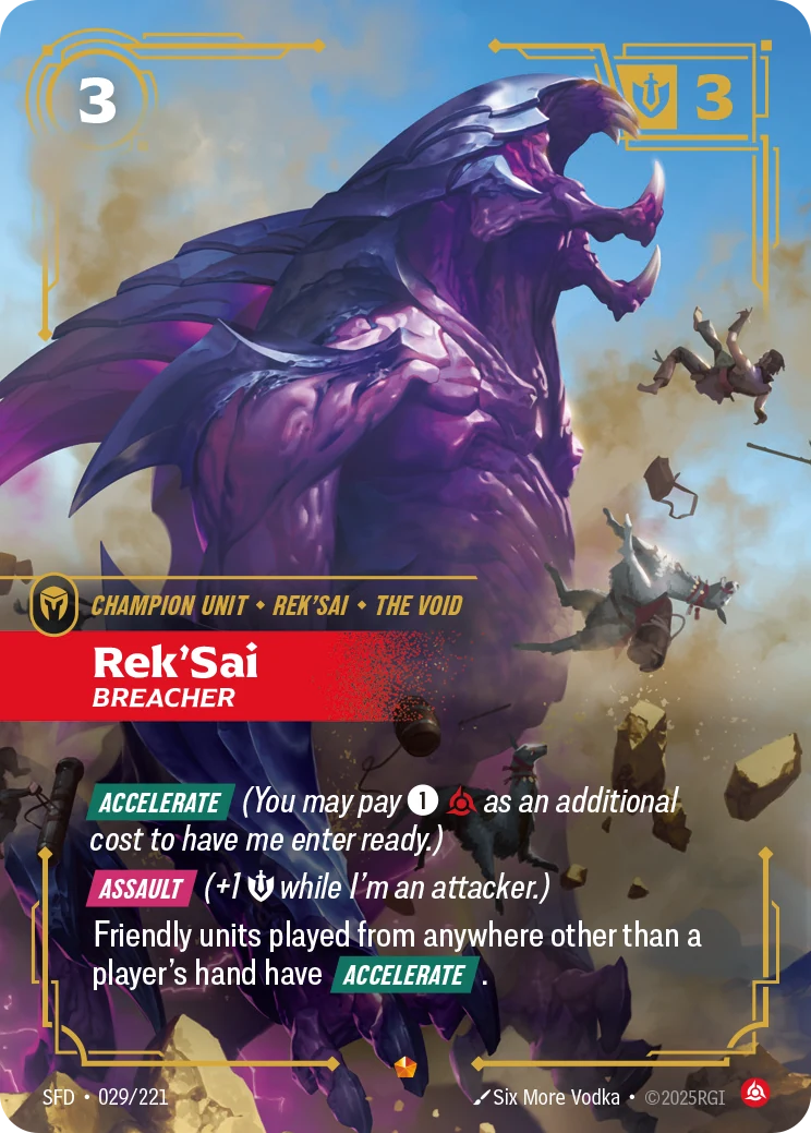 Rek'Sai - Breacher (Spiritforged #29)