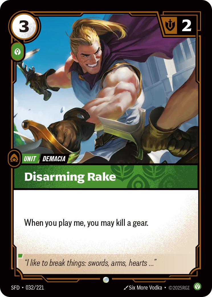 Disarming Rake (Spiritforged #32)