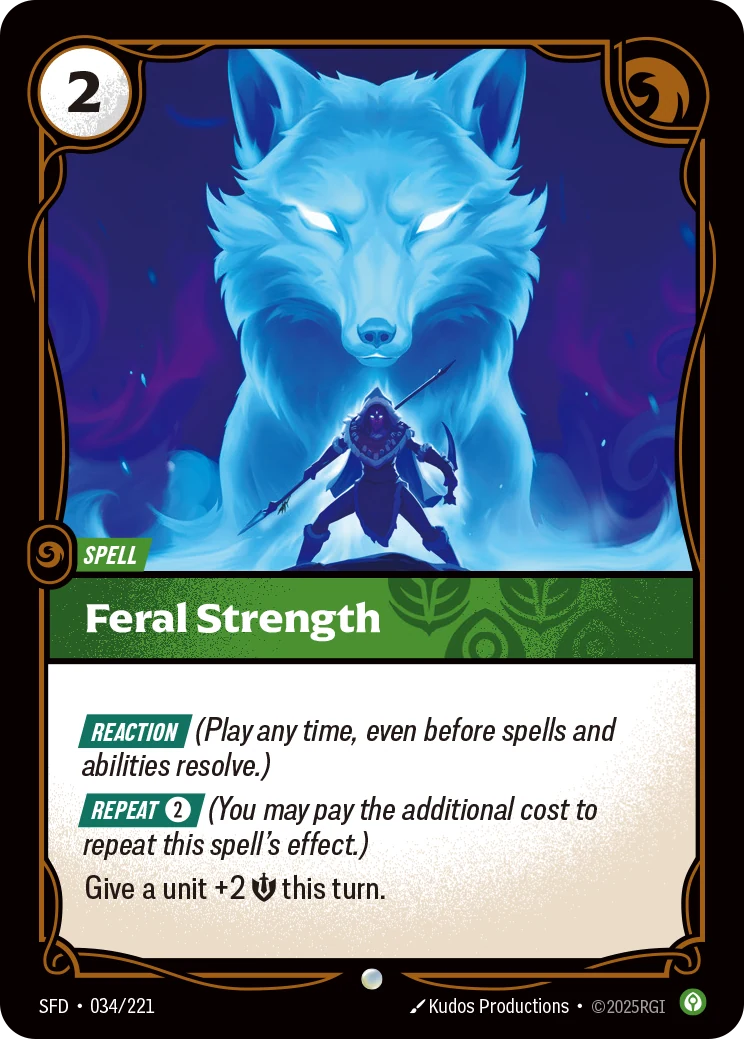 Feral Strength (Spiritforged #34)