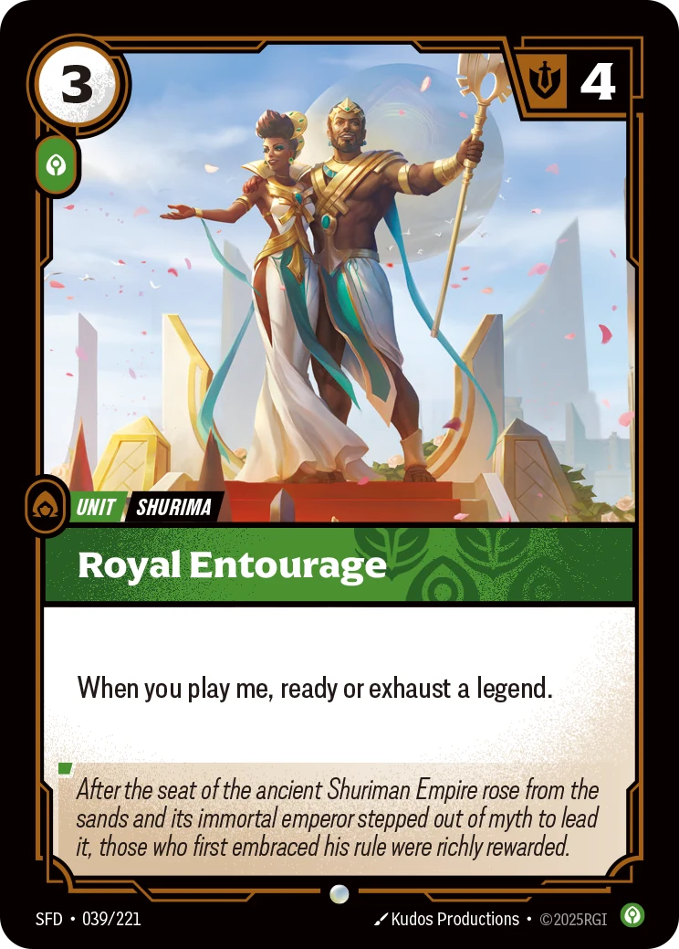 Royal Entourage (Spiritforged #39)