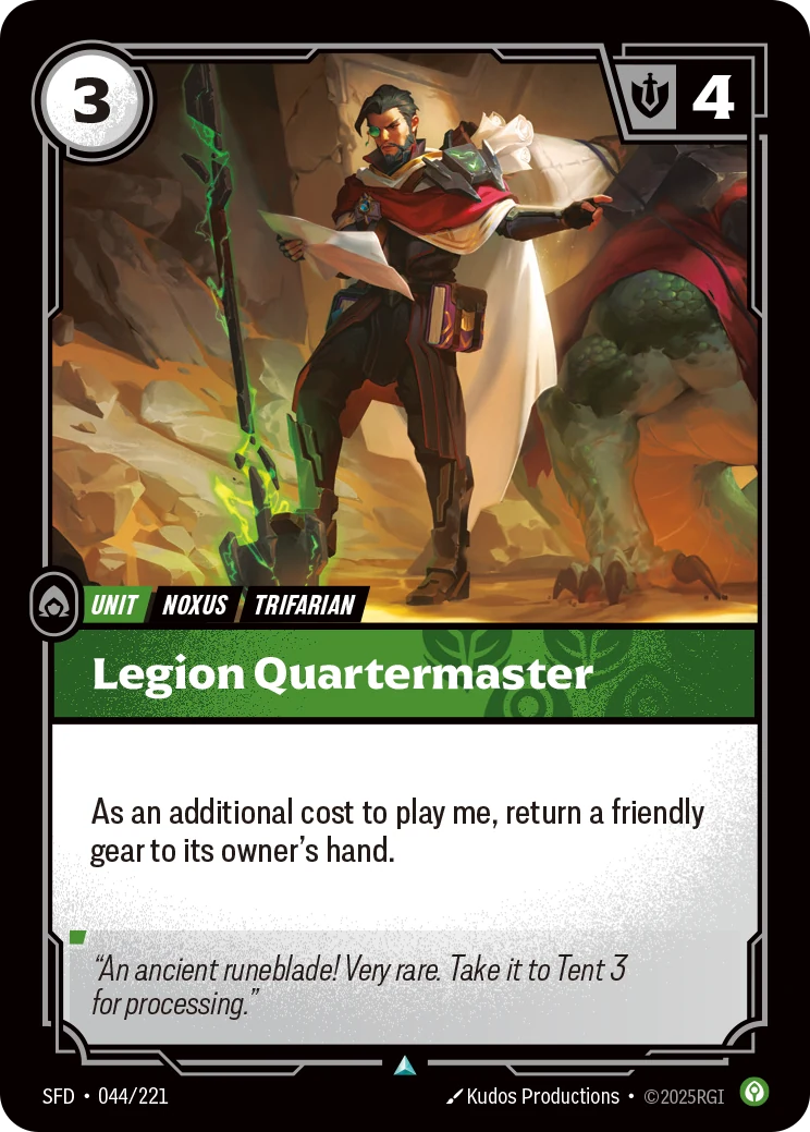 Legion Quartermaster (Spiritforged #44)