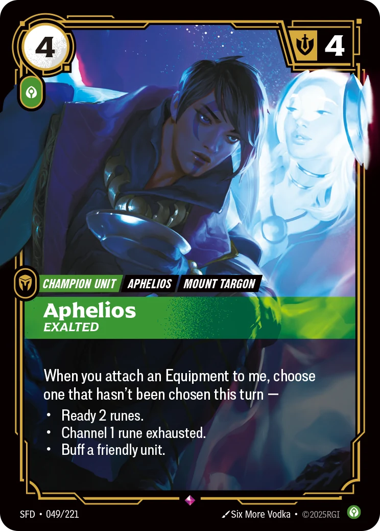 Aphelios - Exalted (Spiritforged #49)