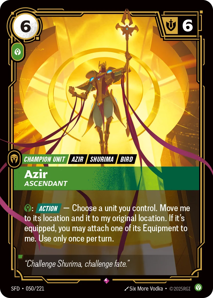 Azir - Ascendant (Spiritforged #50)