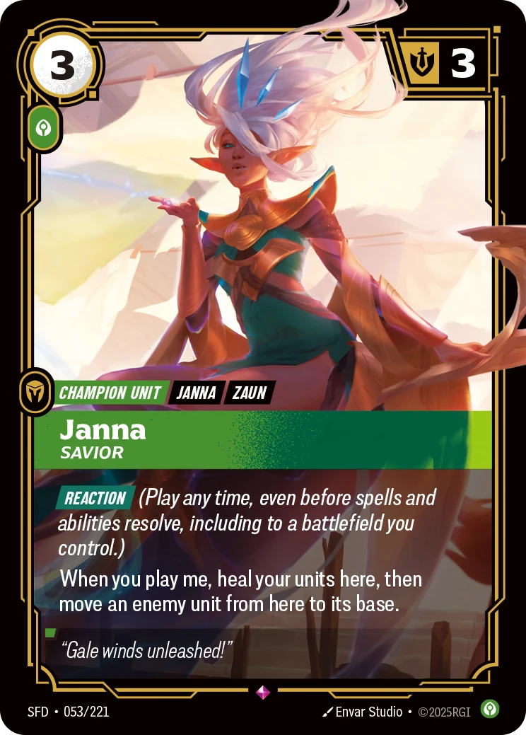Janna - Savior (Spiritforged #53)
