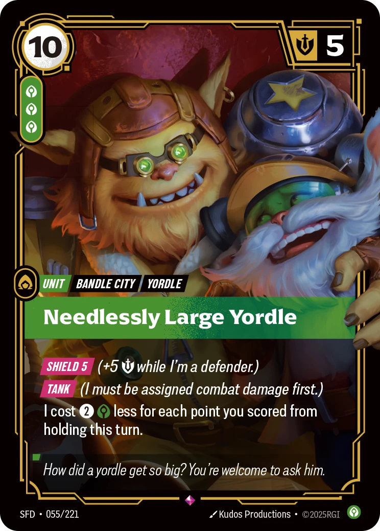 Needlessly Large Yordle (Spiritforged #55)