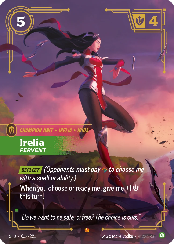 Irelia - Fervent (Spiritforged #57)