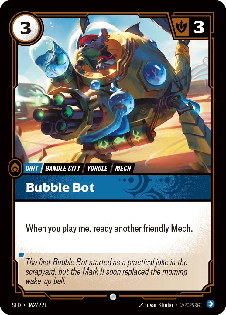 Bubble Bot (Spiritforged #62)