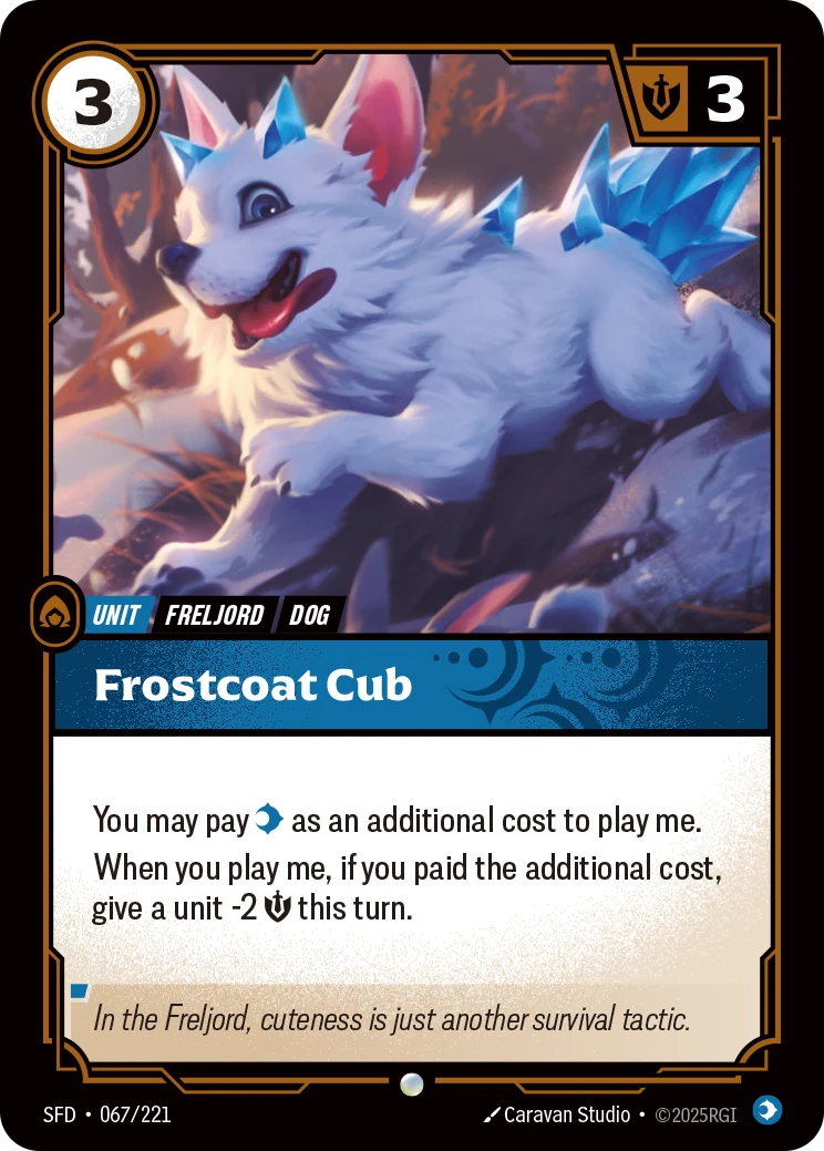 Frostcoat Cub (Spiritforged #67)