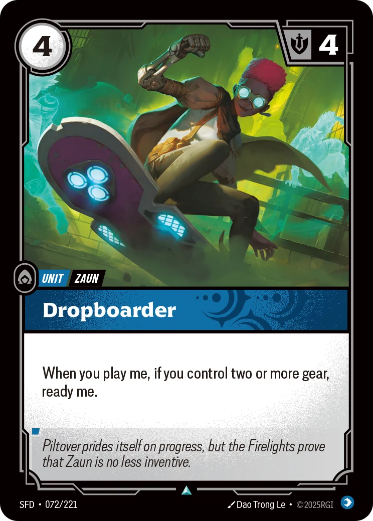 Dropboarder (Spiritforged #72)