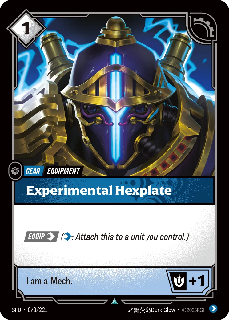 Experimental Hexplate (Spiritforged #73)
