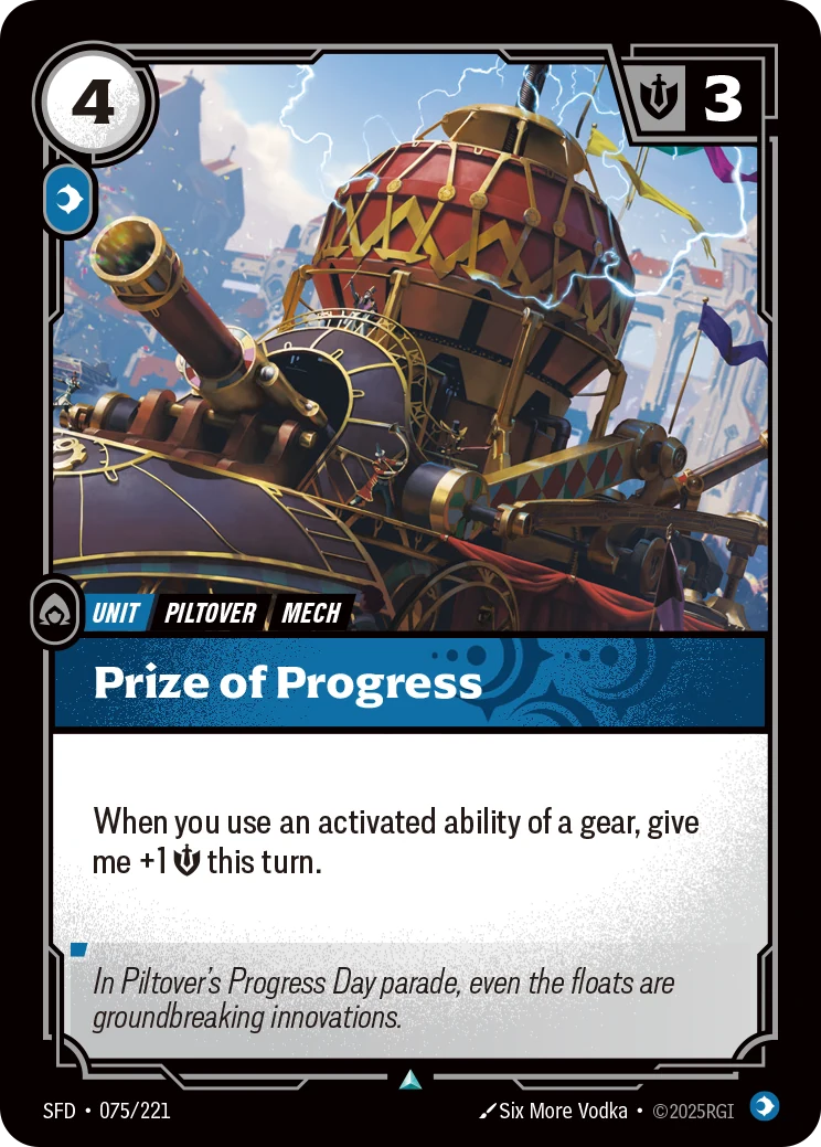 Prize of Progress (Spiritforged #75)