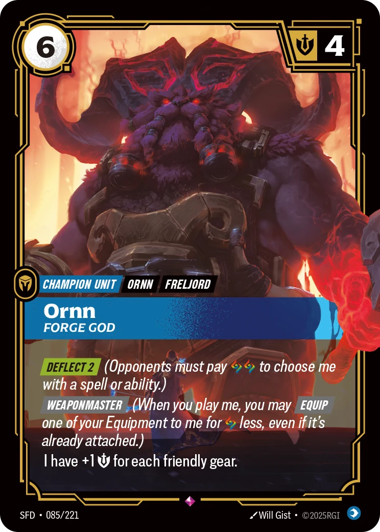 Ornn - Forge God (Spiritforged #85)