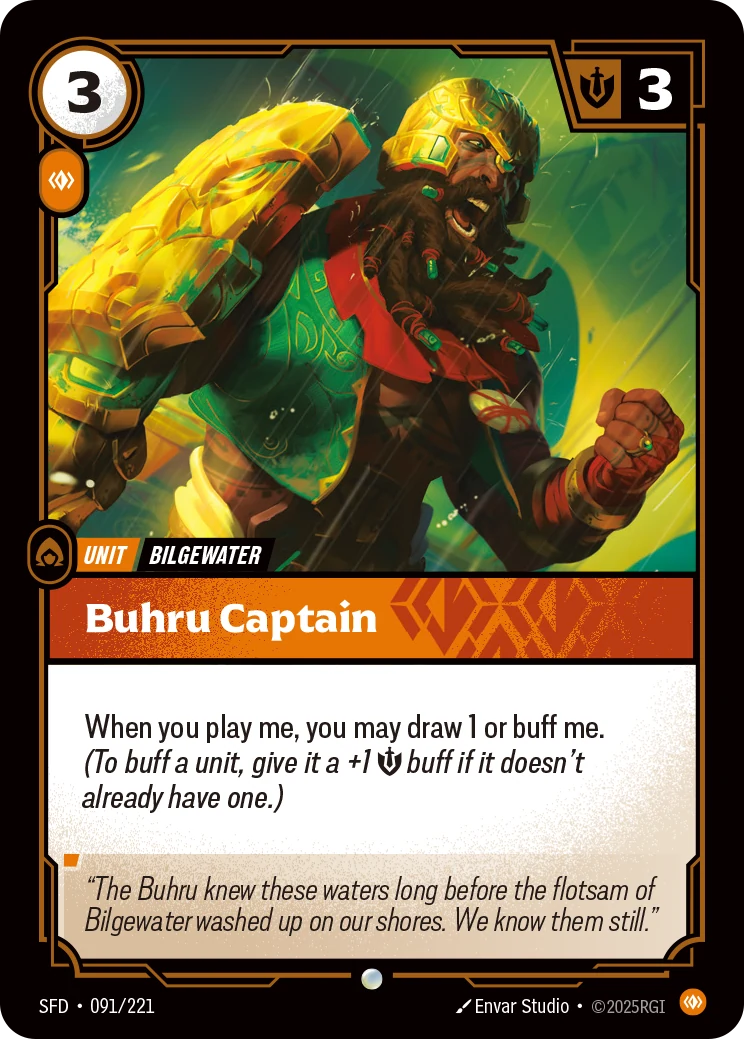 Buhru Captain (Spiritforged #91)