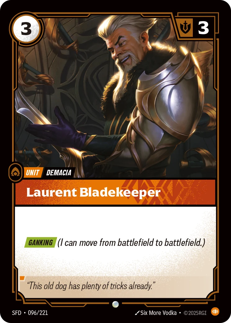 Laurent Bladekeeper (Spiritforged #96)