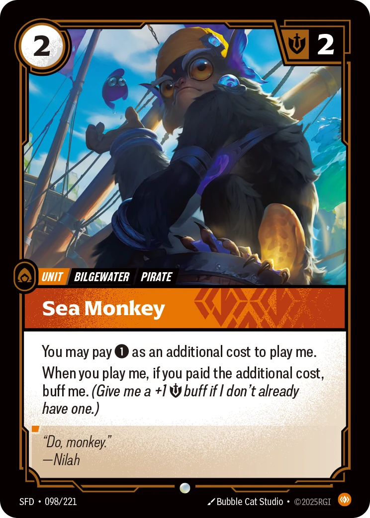 Sea Monkey (Spiritforged #98)