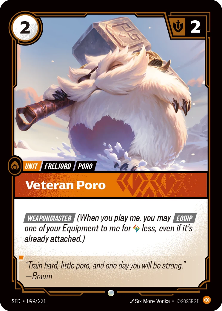 Veteran Poro (Spiritforged #99)