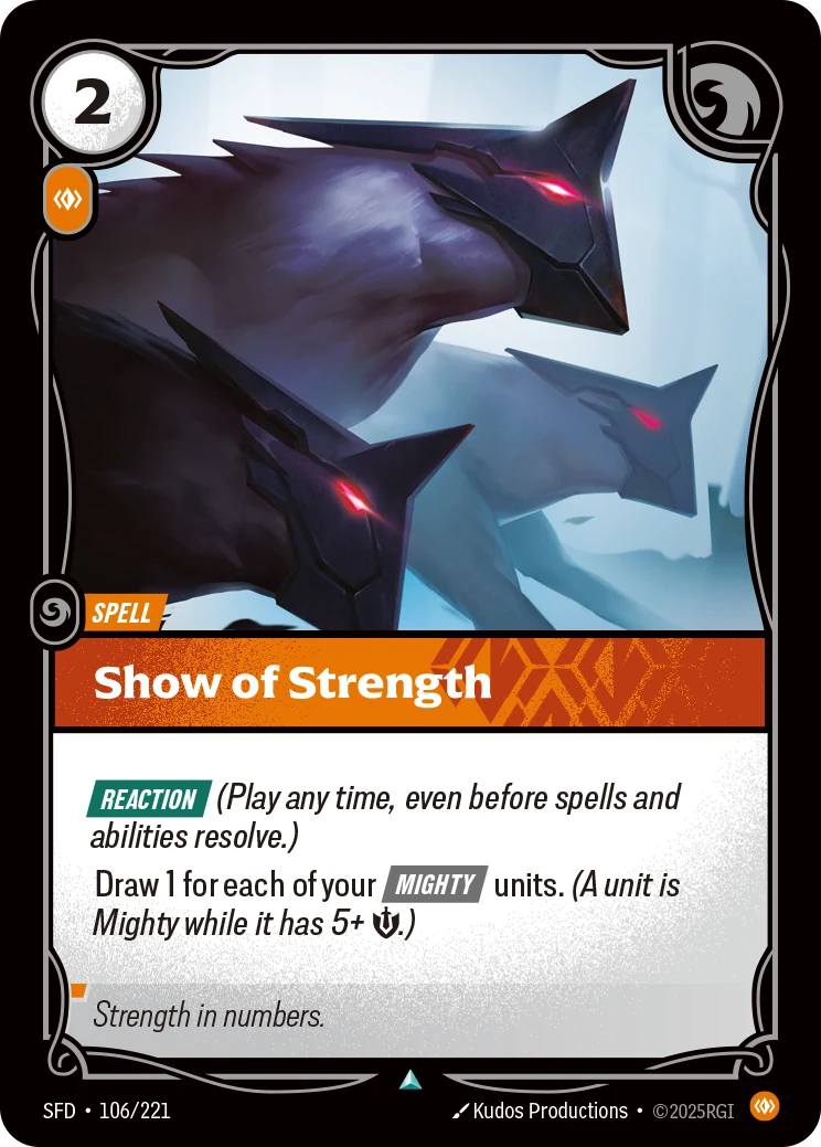 Show of Strength (Spiritforged #106)