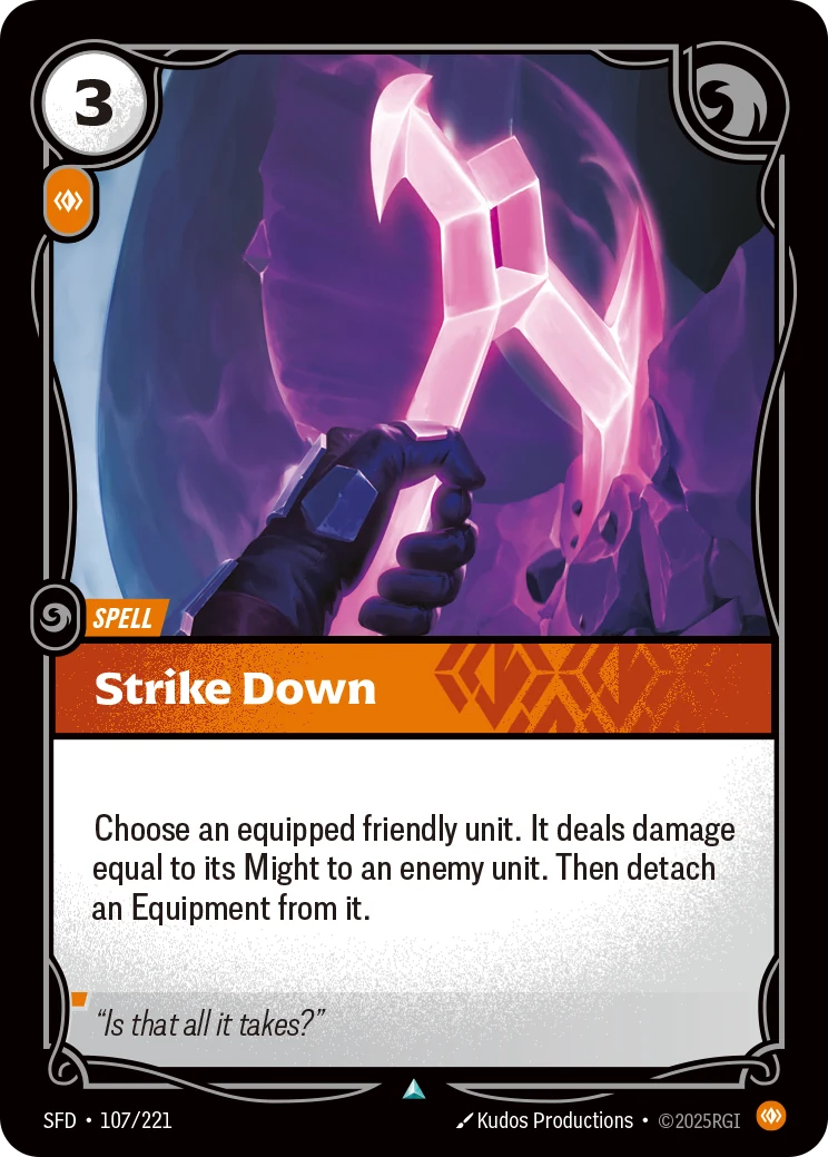Strike Down (Spiritforged #107)