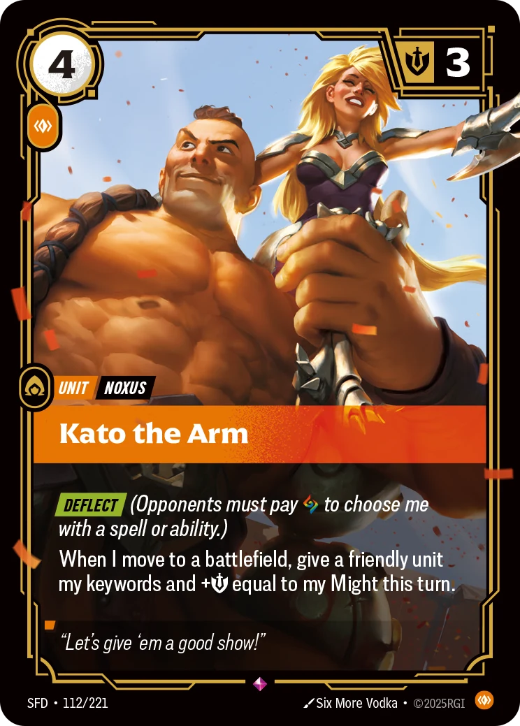 Kato the Arm (Spiritforged #112)