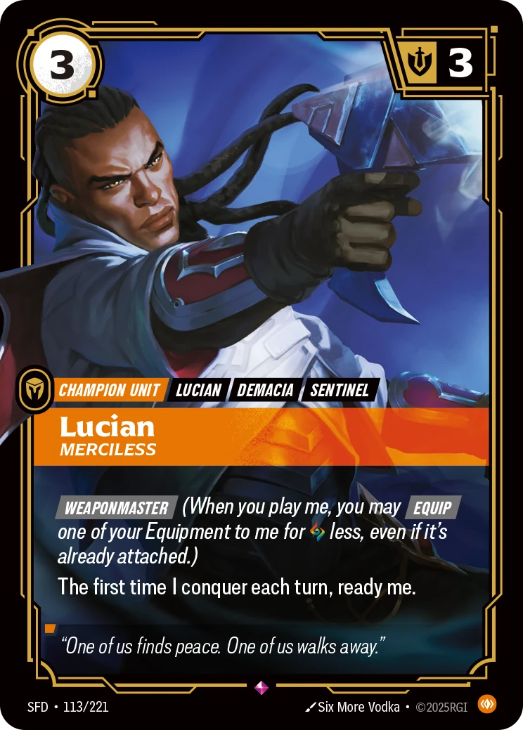 Lucian - Merciless (Spiritforged #113)