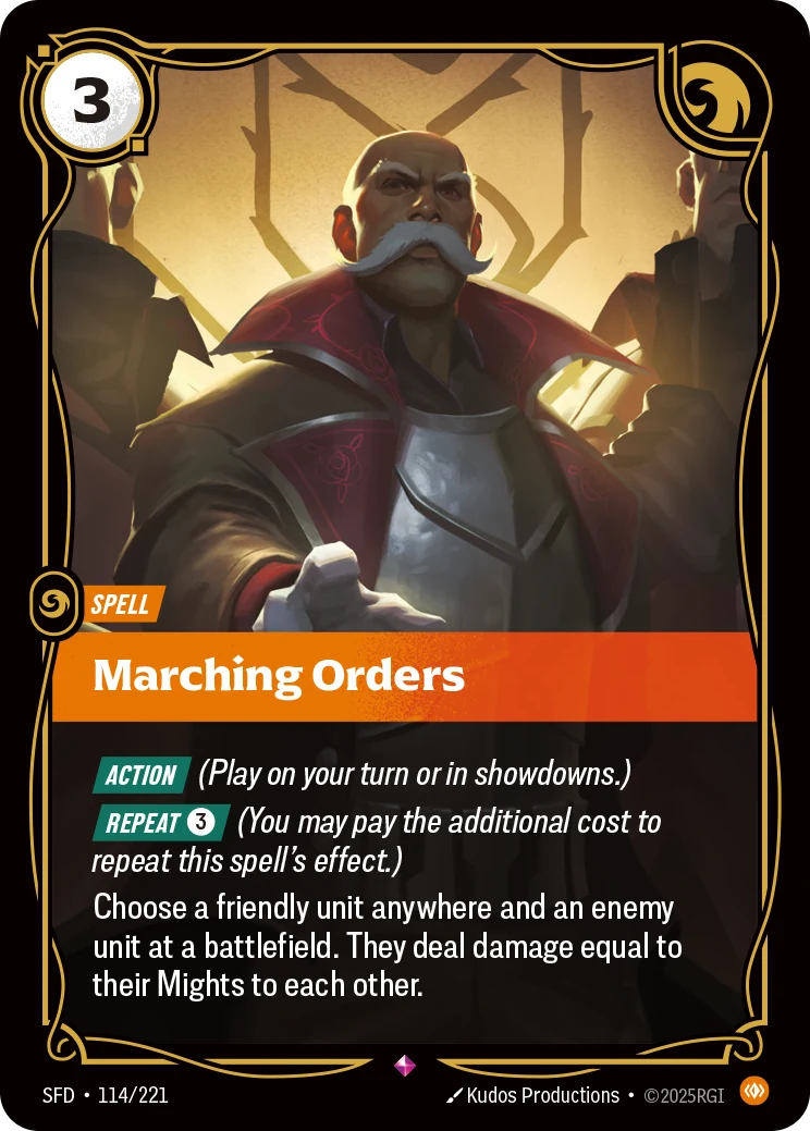 Marching Orders (Spiritforged #114)