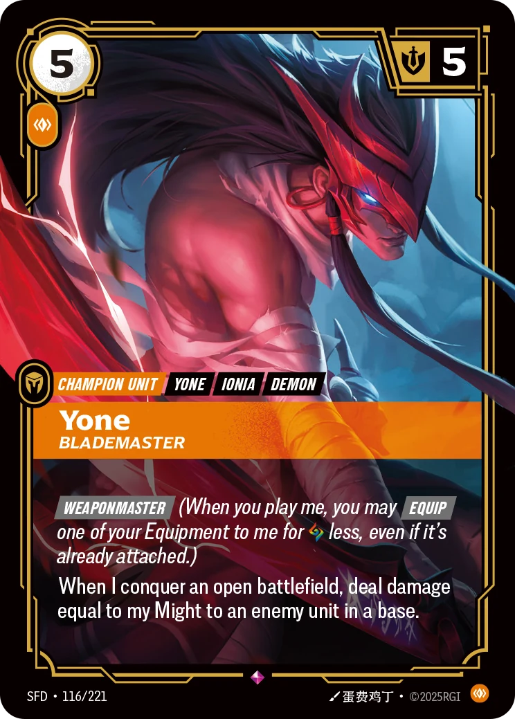 Yone - Blademaster (Spiritforged #116)