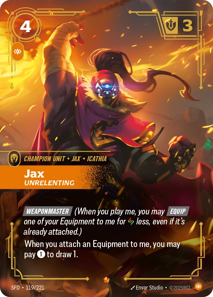 Jax - Unrelenting (Spiritforged #119)