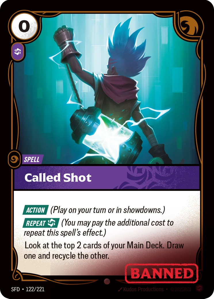 Called Shot (Spiritforged #122)