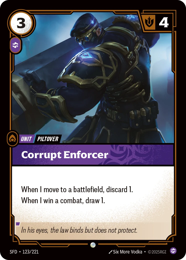 Corrupt Enforcer (Spiritforged #123)