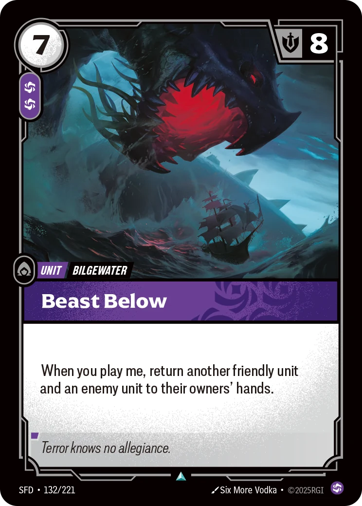 Beast Below (Spiritforged #132)