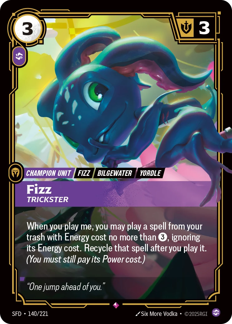 Fizz - Trickster (Spiritforged #140)
