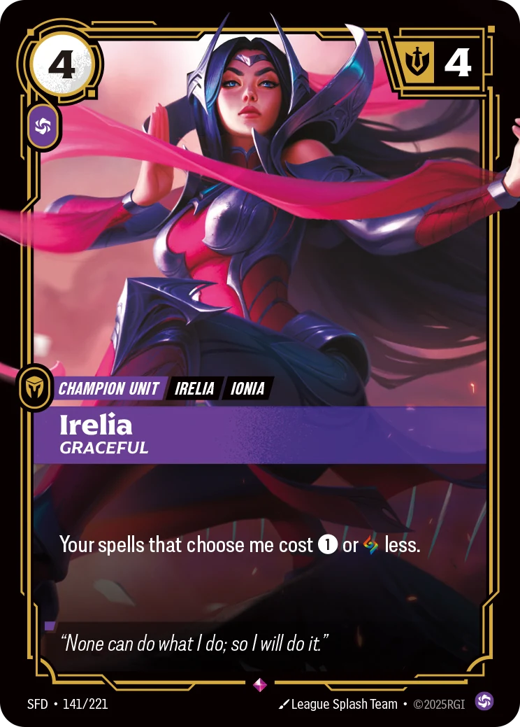 Irelia - Graceful (Spiritforged #141)