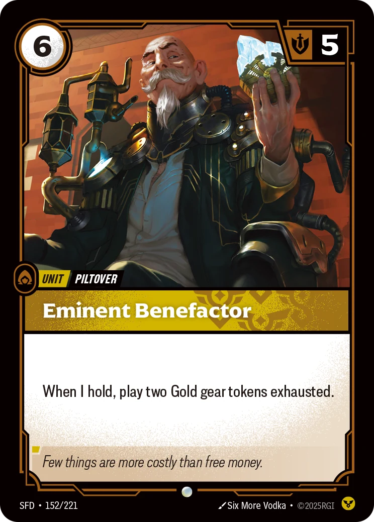 Eminent Benefactor (Spiritforged #152)