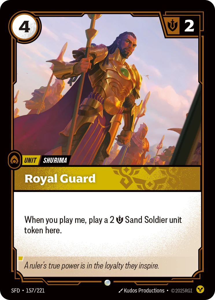 Royal Guard (Spiritforged #157)