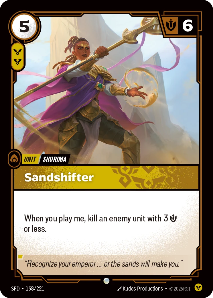 Sandshifter (Spiritforged #158)