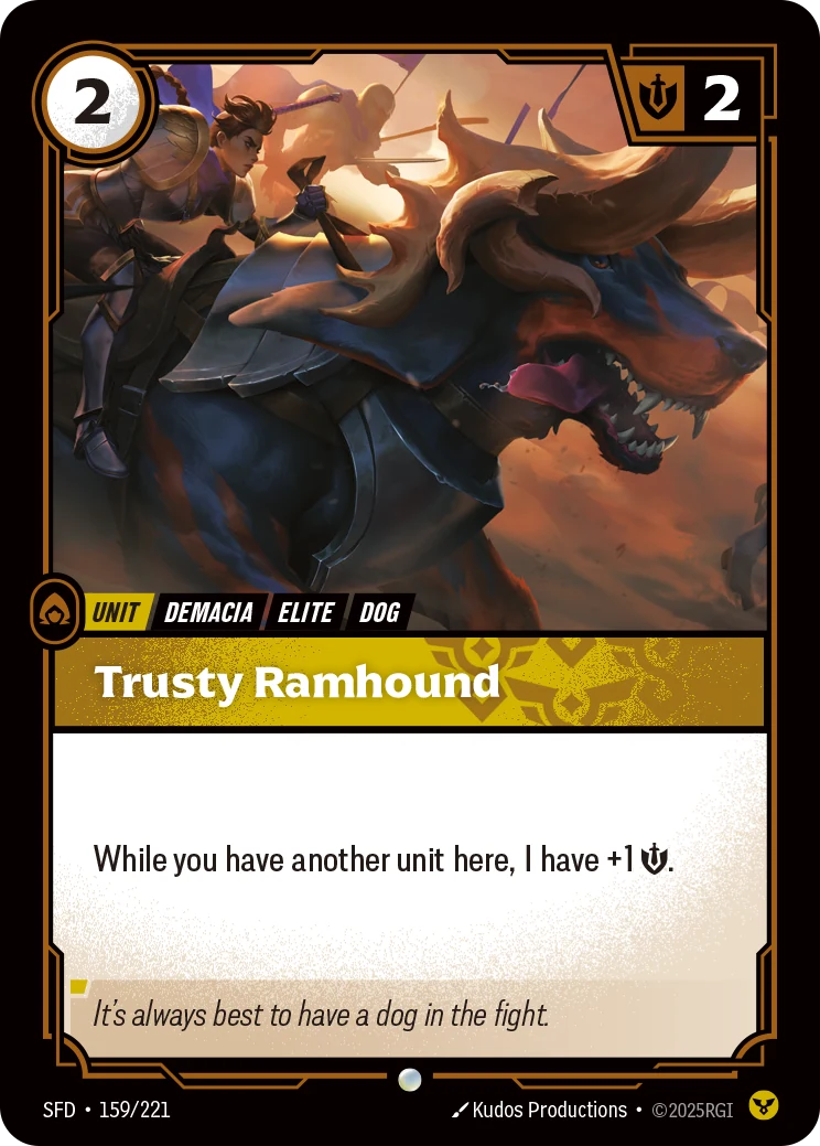 Trusty Ramhound (Spiritforged #159)
