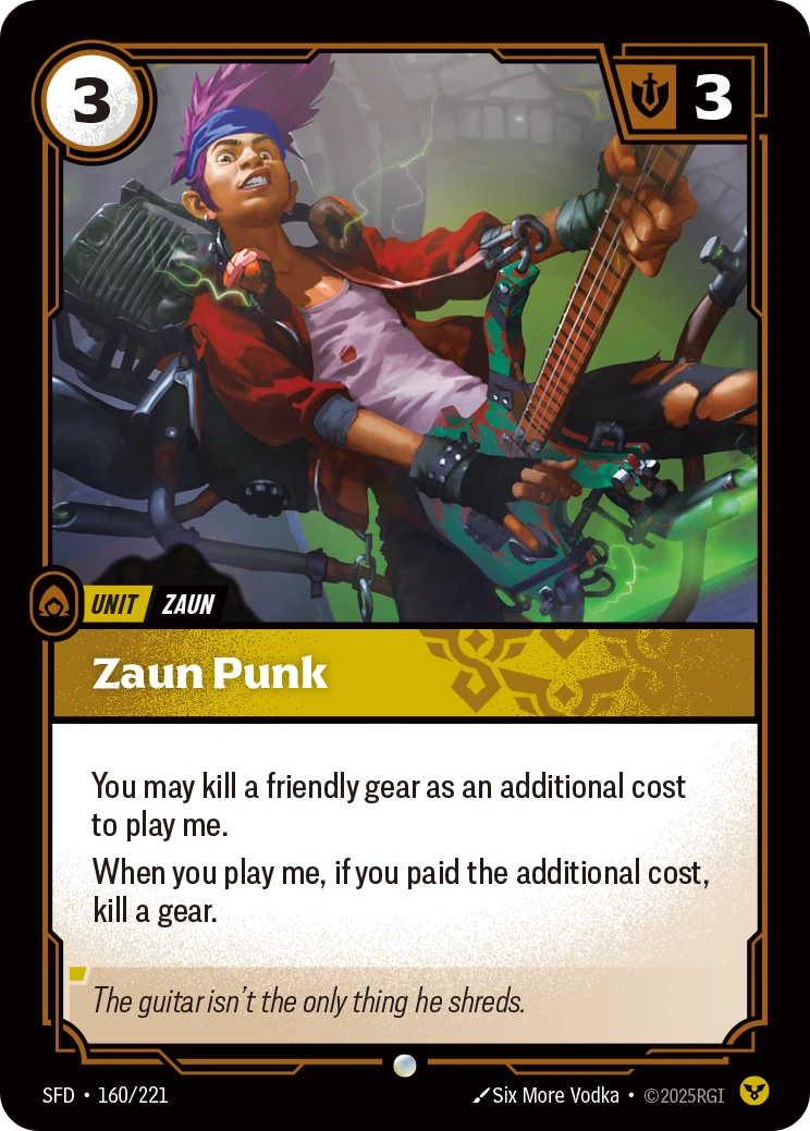 Zaun Punk (Spiritforged #160)