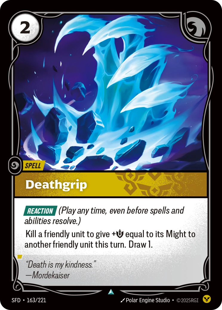 Deathgrip (Spiritforged #163)