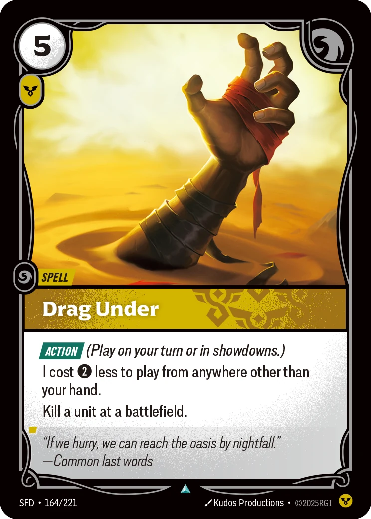 Drag Under (Spiritforged #164)