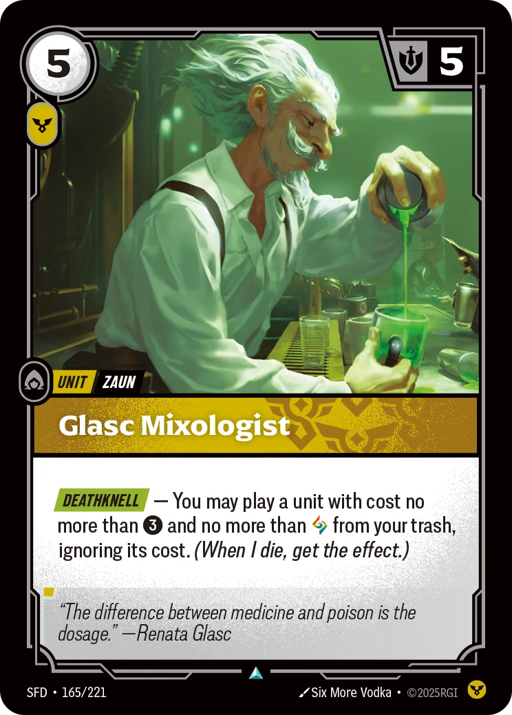 Glasc Mixologist (Spiritforged #165)