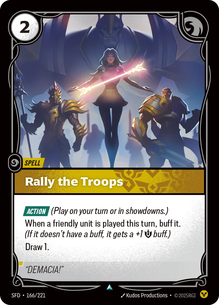 Rally the Troops (Spiritforged #166)