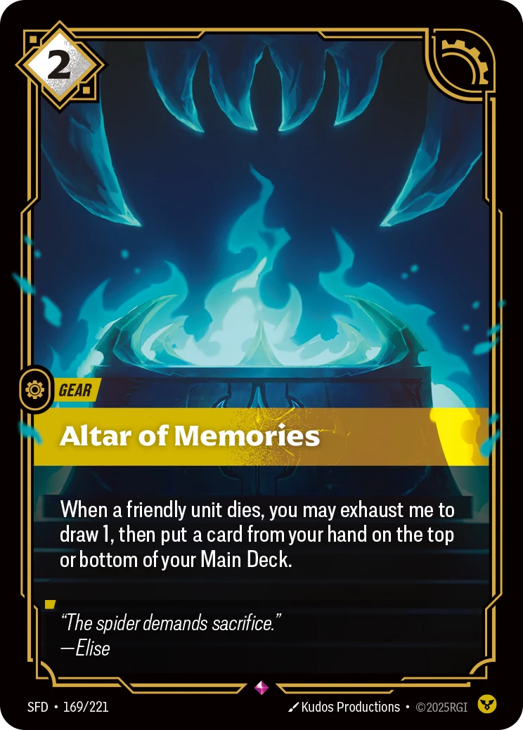 Altar of Memories (Spiritforged #169)