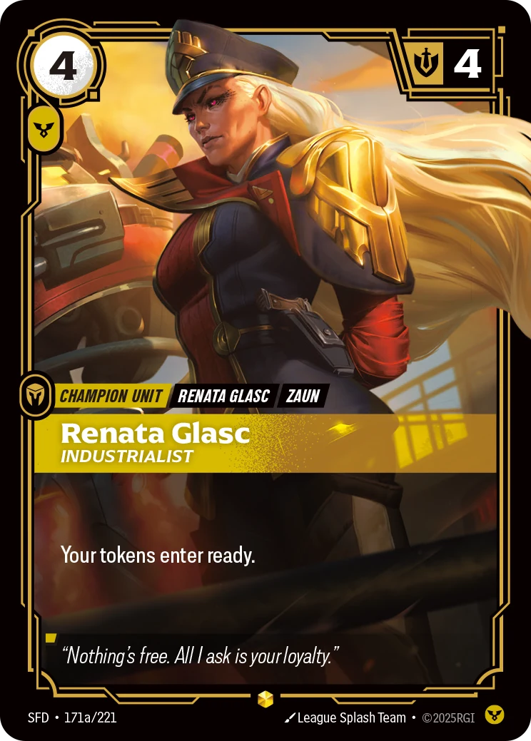 Renata Glasc - Industrialist (Alternate Art) (Spiritforged #171)