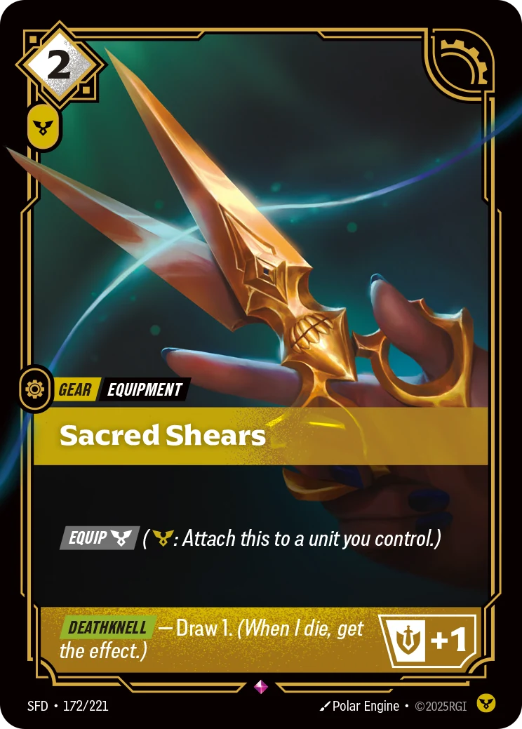 Sacred Shears (Spiritforged #172)
